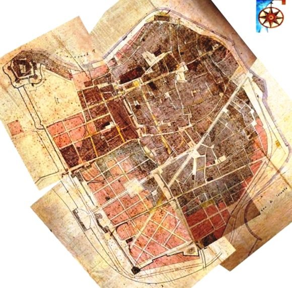 Piano regolatore della Città di Brindisi - 1883