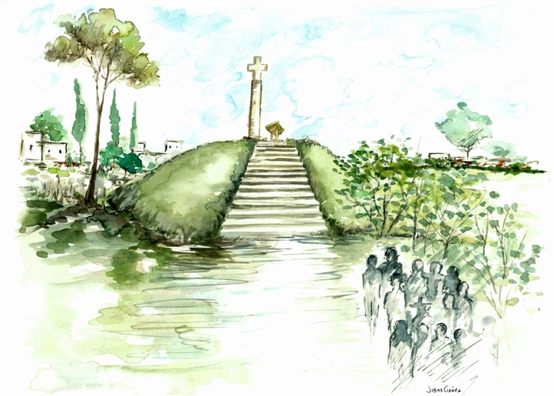 Sabina Ciampa, ricostruzione grafica dell'Osanna(C)