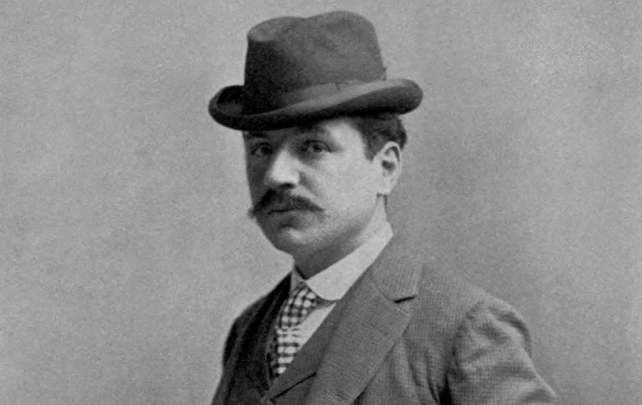 Lo scrittore francese Paul Bourget (1852 - 1935)