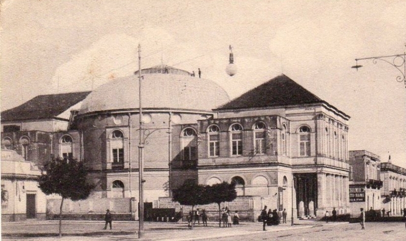 Il Teatro Verdi nel 1910
