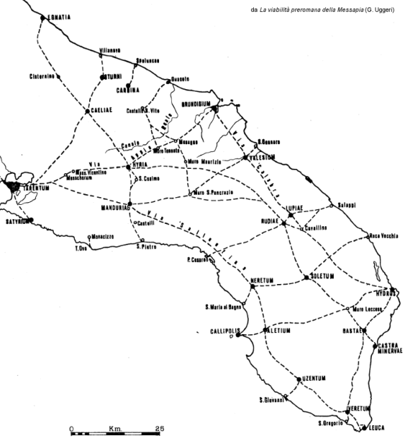 La viabilità preromana nel Salento (G. Uggeri)