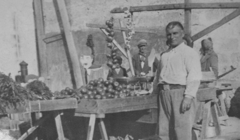 Il sig. Gigliola alla Chiazzodda dei Cappuccini