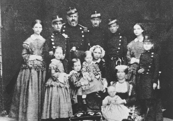 La famiglia reale di Ferdinando II di Borbone