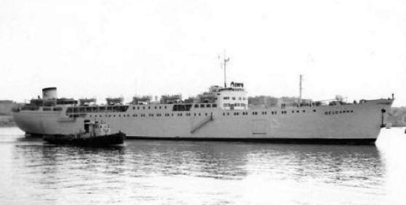 Il traghetto greco Heleanna