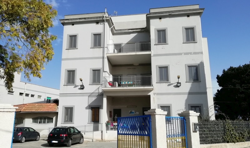 Lo stabile che era stato adibito a Istituto Margiotta
