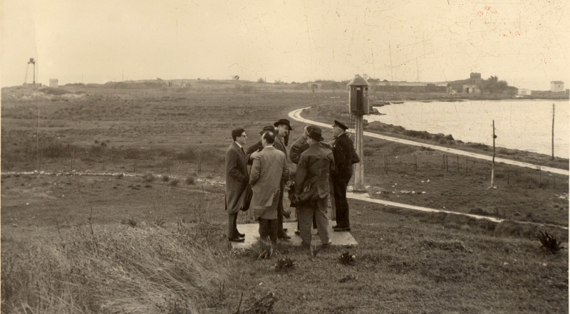 Brindisi, sopralluogo sull'area dove sorgerà lo stabilimento della Montecatini(1)