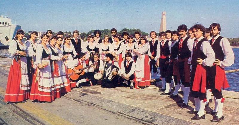 Il gruppo Lu Scattusu negli anni '70