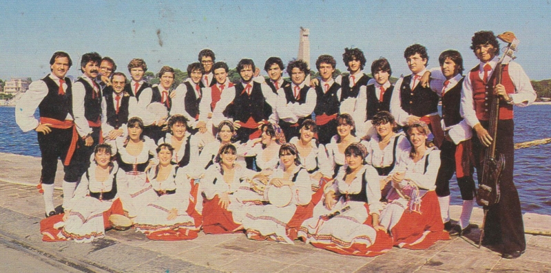 Il gruppo Lu Scattusu negli anni '70