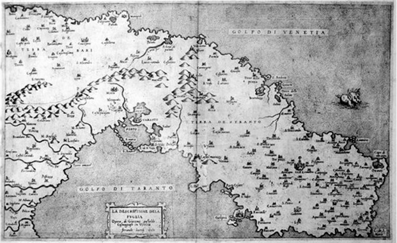 La descrizione della Puglia di Fernando Bertelli, 1567 (coll. Gianfranco Perri)