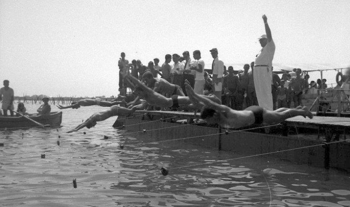 Gara di nuoto a Marimisti
