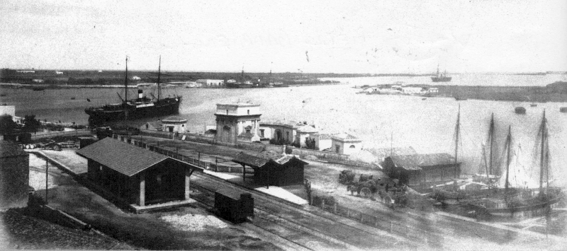 Porto di Brindisi del 1875