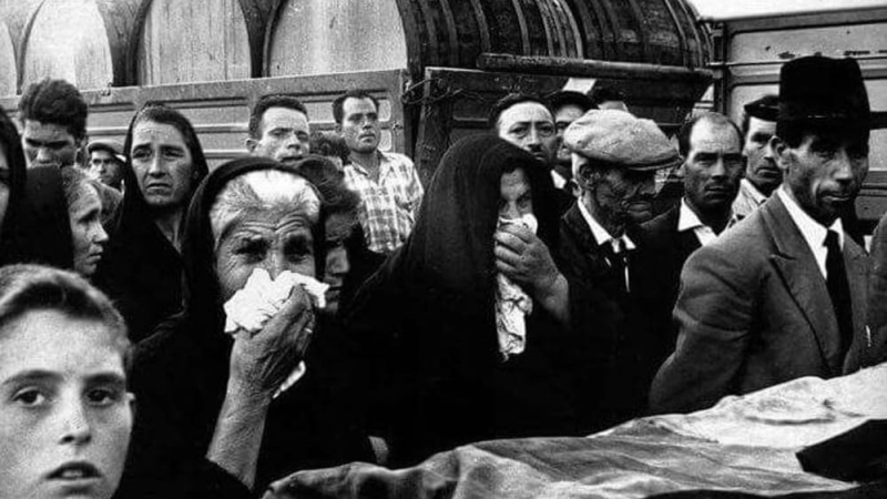 San Donaci. I funerali delle vittime