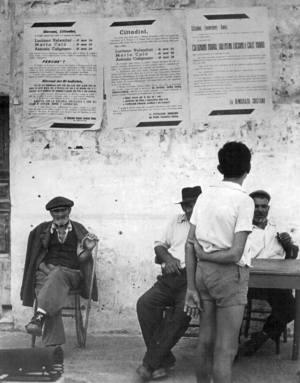 Manifesti funerari delle vittime di San Donaci